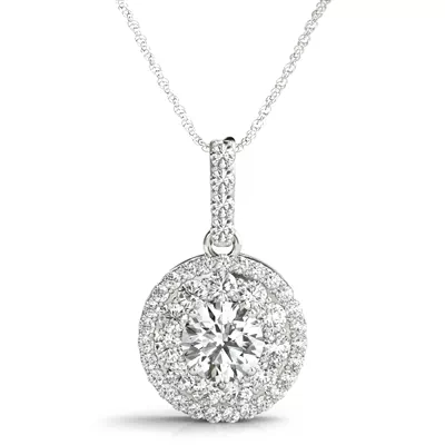 Darby Halo Necklace