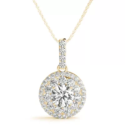 Darby Halo Necklace