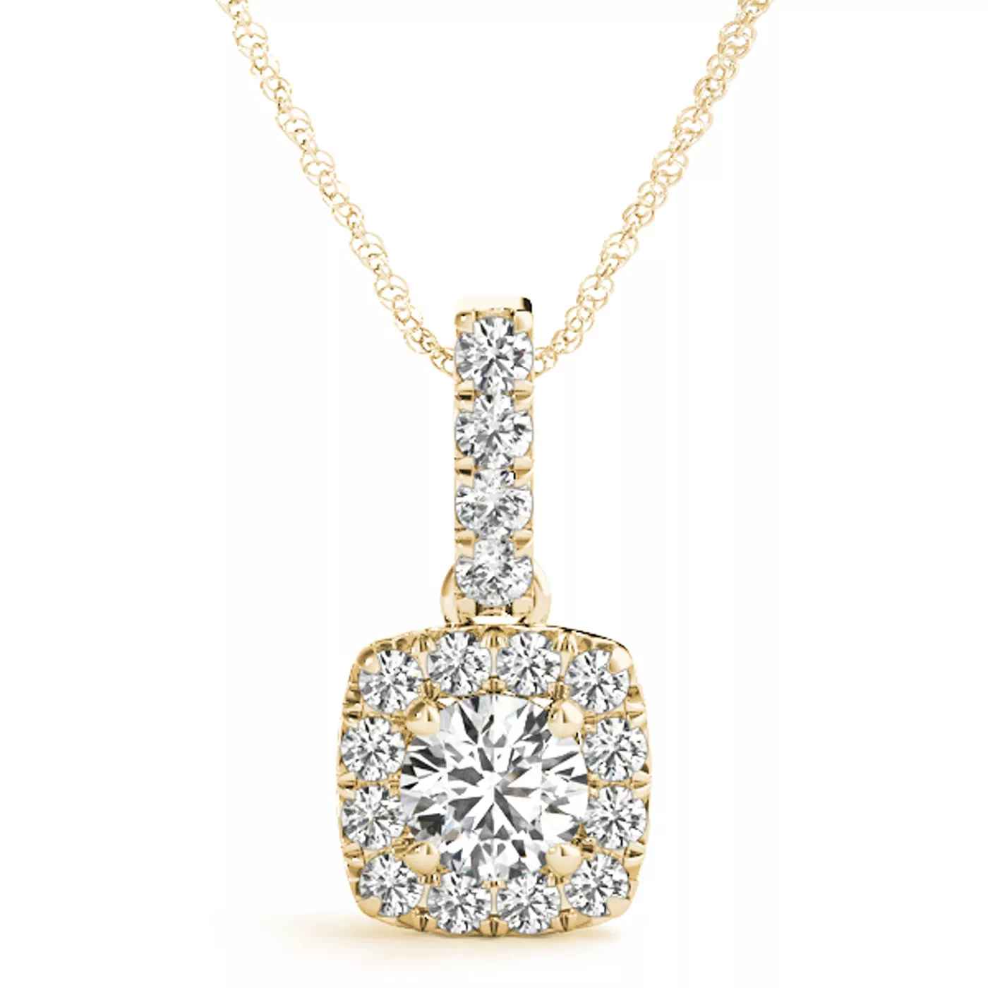 Alora Halo Necklace