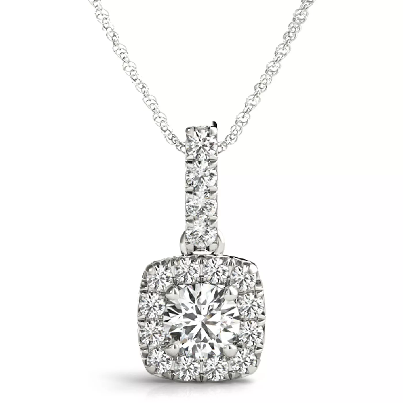 Alora Halo Necklace