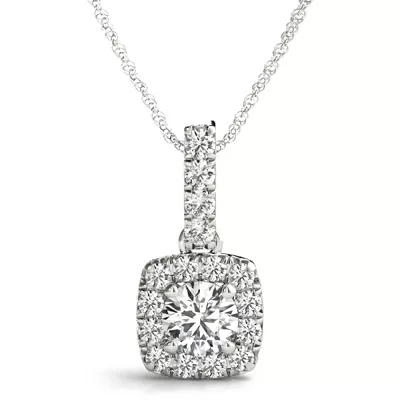 Alora Halo Necklace