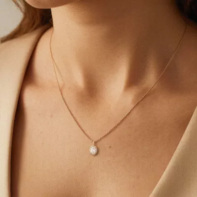 Hartley Halo Necklace