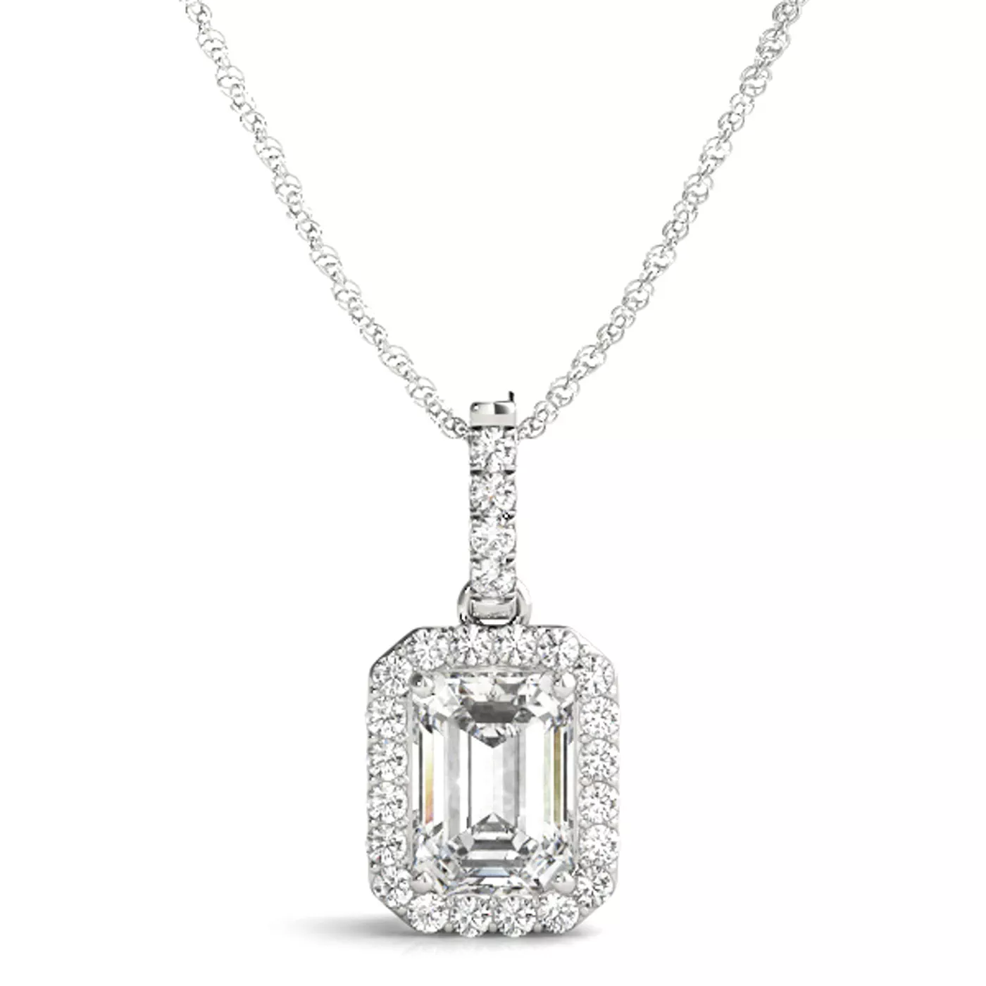 Laken Halo Necklace