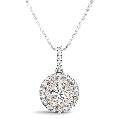 Calla Halo Necklace