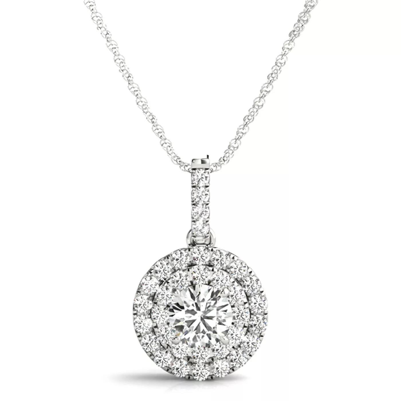 Calla Halo Necklace