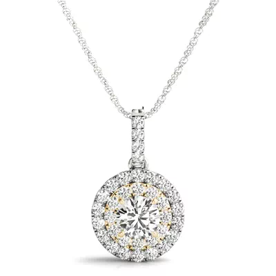 Calla Halo Necklace
