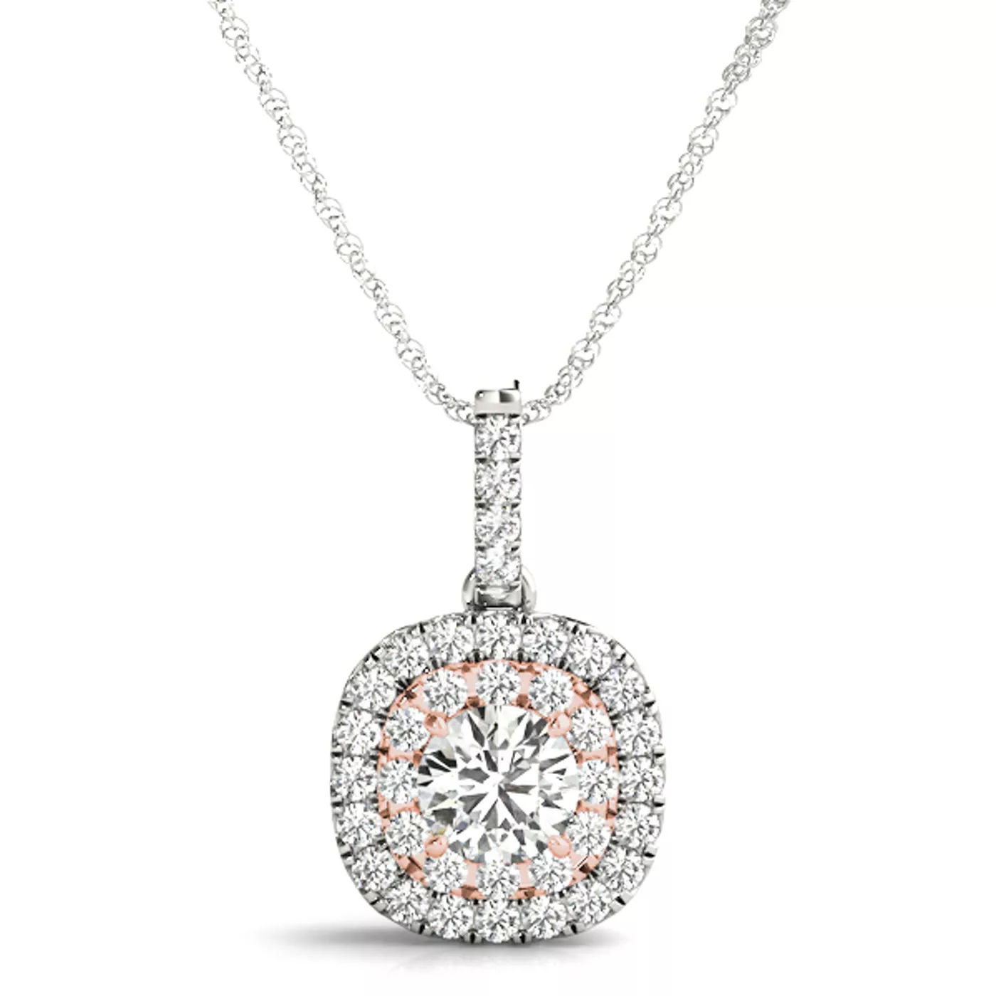 Danica Halo Necklace