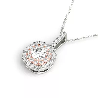 Danica Halo Necklace