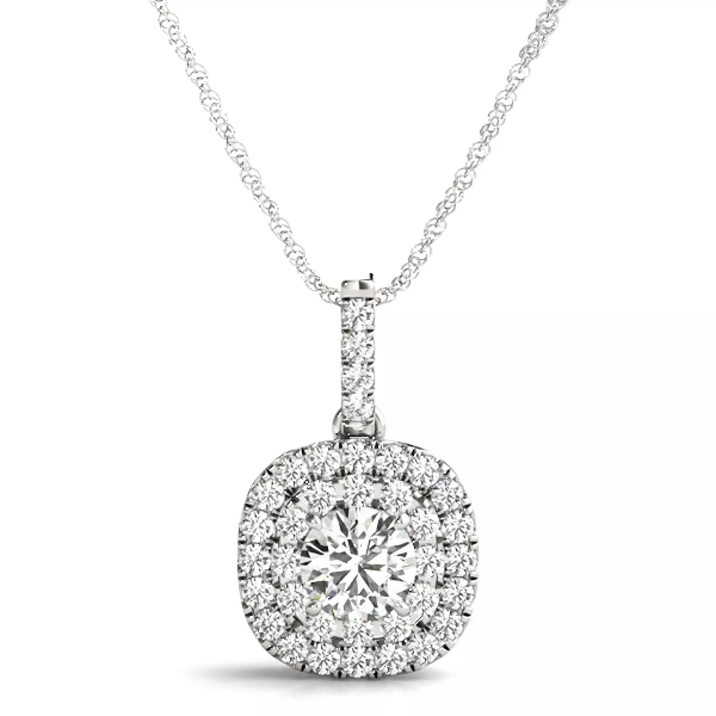 Danica Halo Necklace