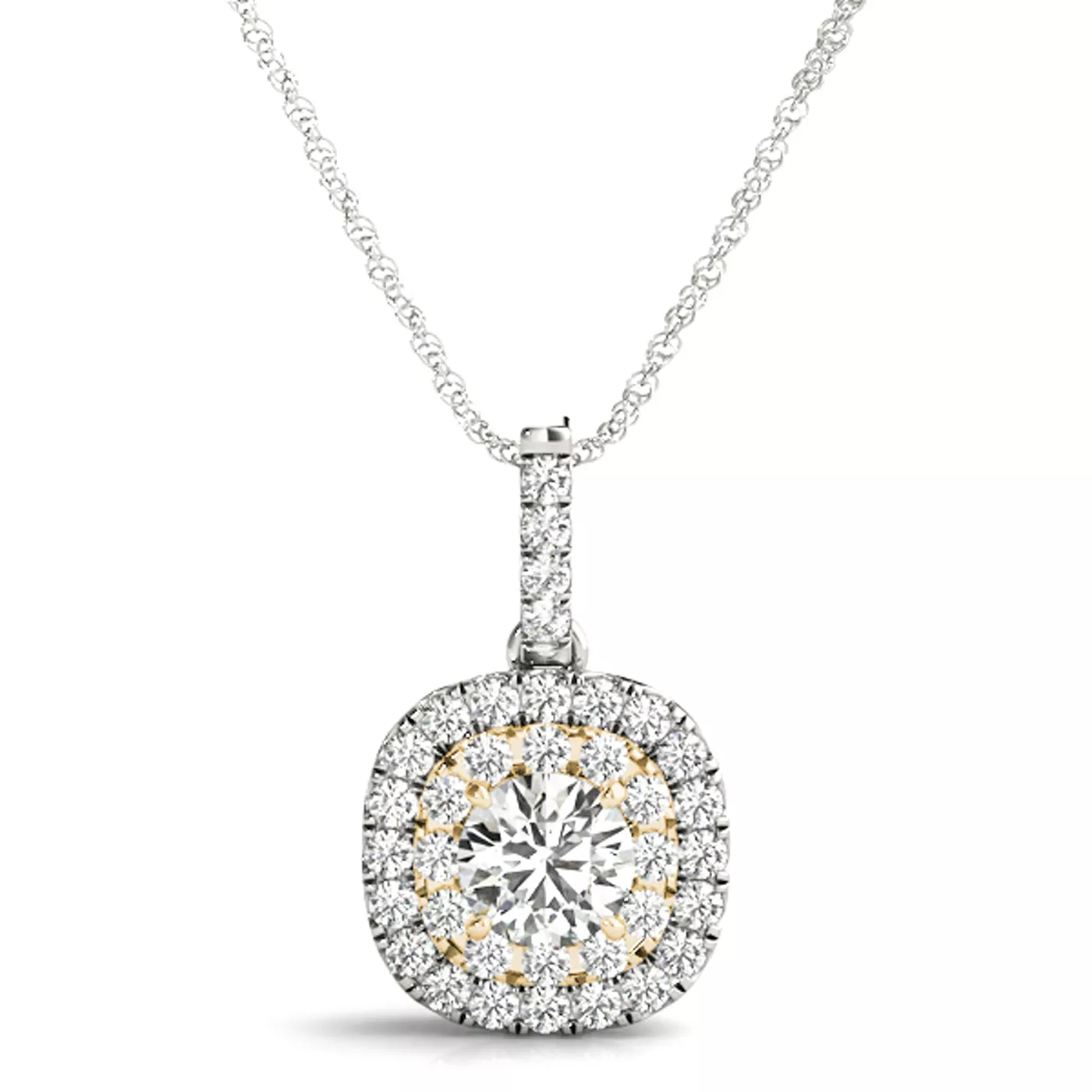 Danica Halo Necklace