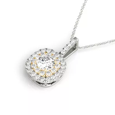 Danica Halo Necklace