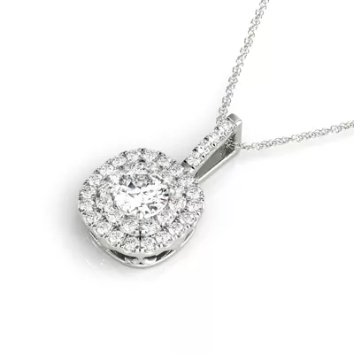 Danica Halo Necklace