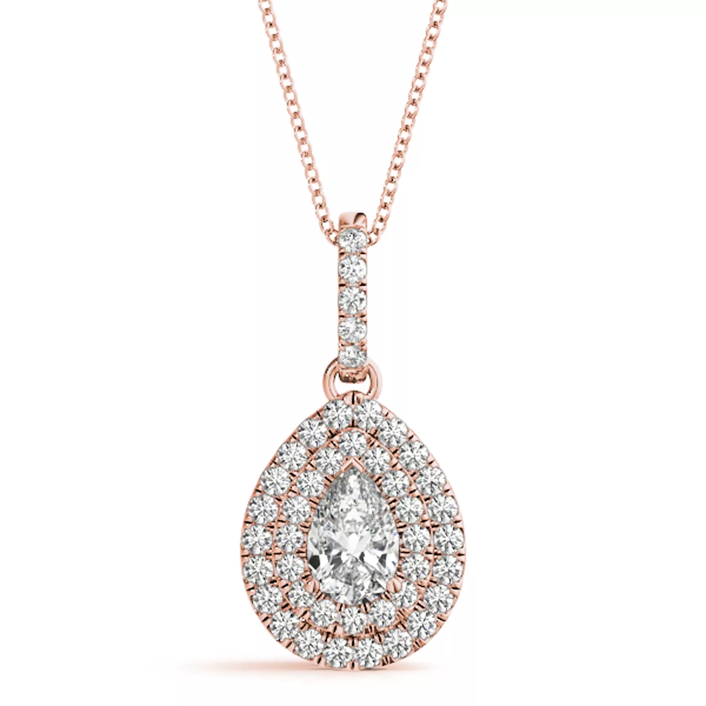 Grecia Halo Necklace