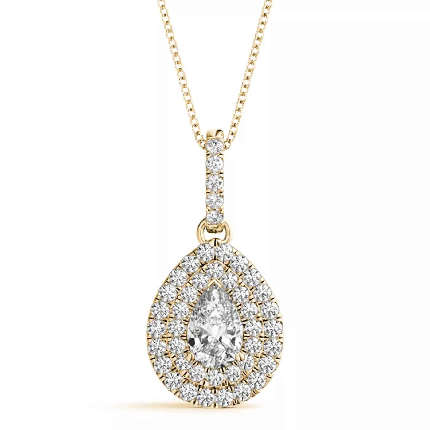 Grecia Halo Necklace