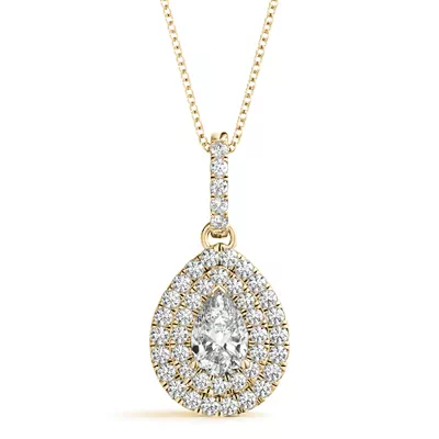 Grecia Halo Necklace