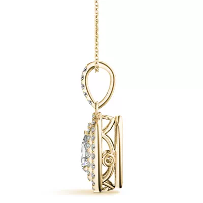 Grecia Halo Necklace
