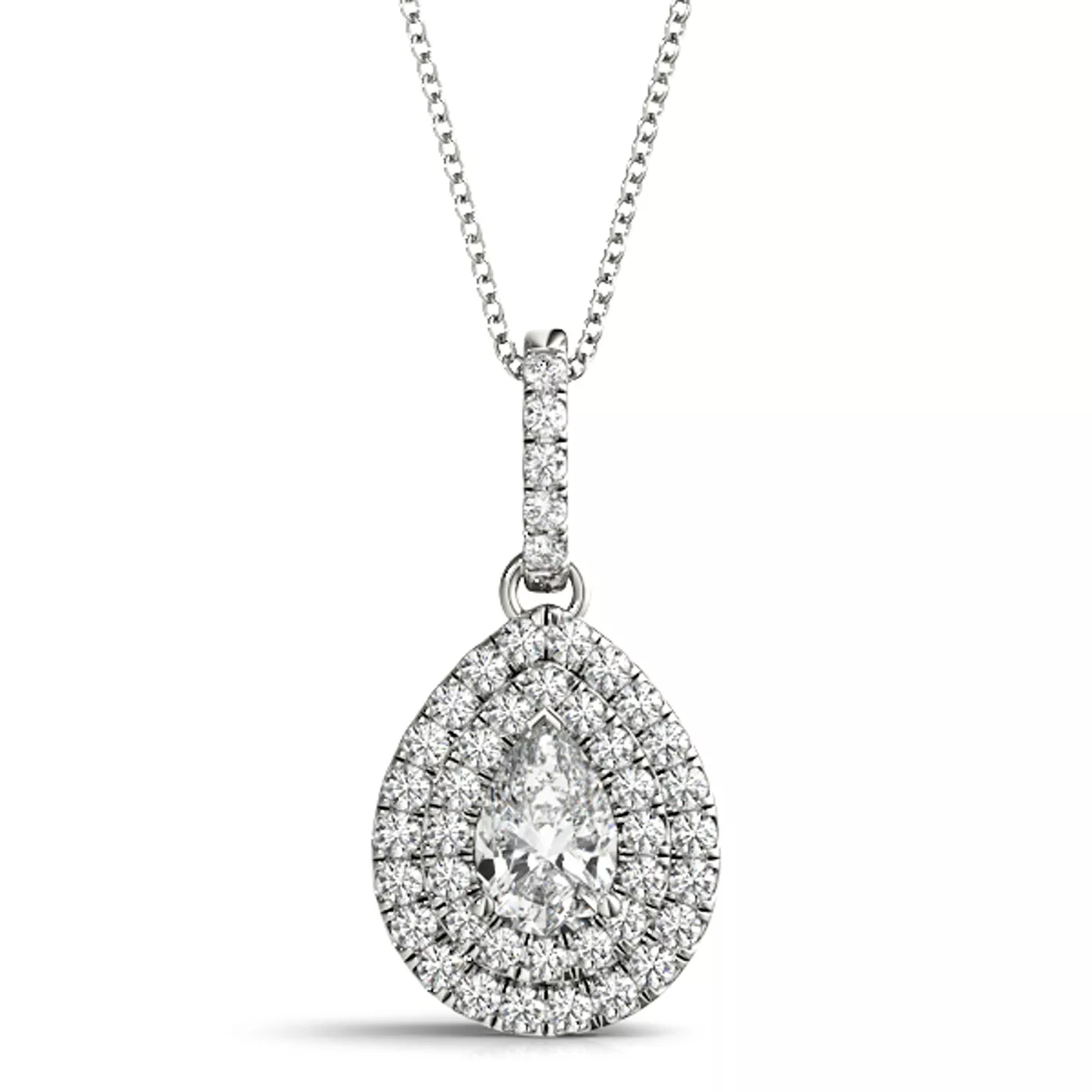 Grecia Halo Necklace