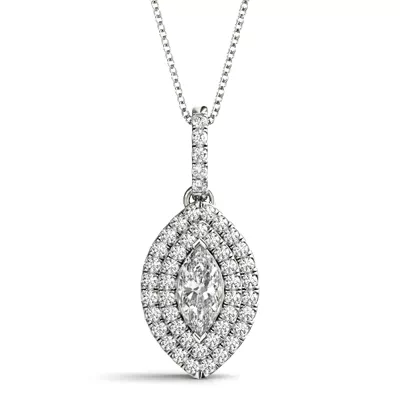 Merritt Halo Necklace