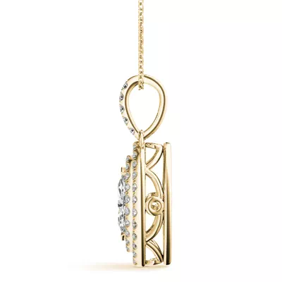Merritt Halo Necklace