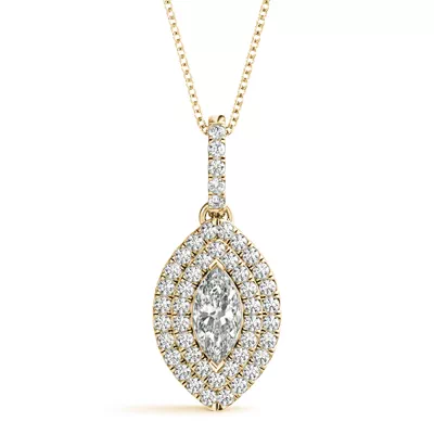 Merritt Halo Necklace