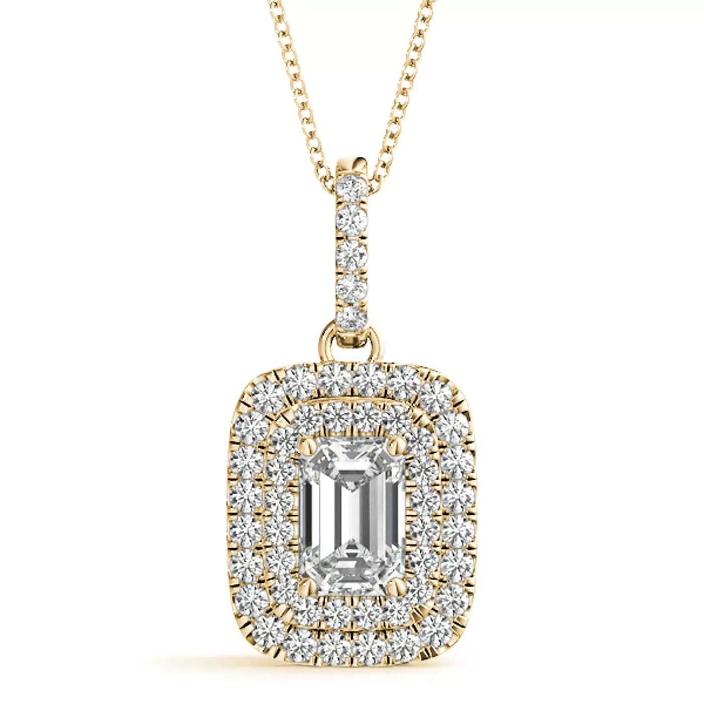 Larkin Halo Necklace