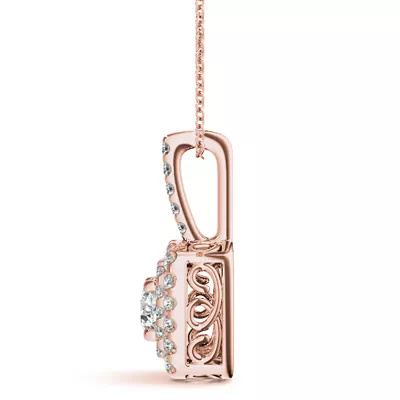 Corinna Halo Necklace