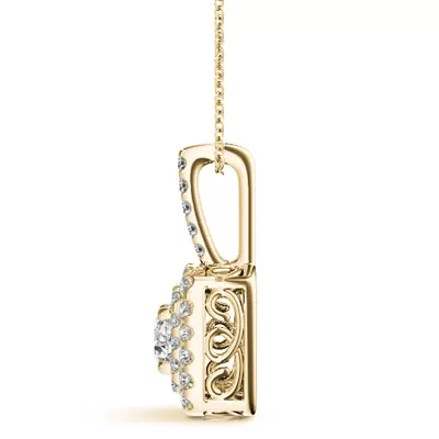 Corinna Halo Necklace