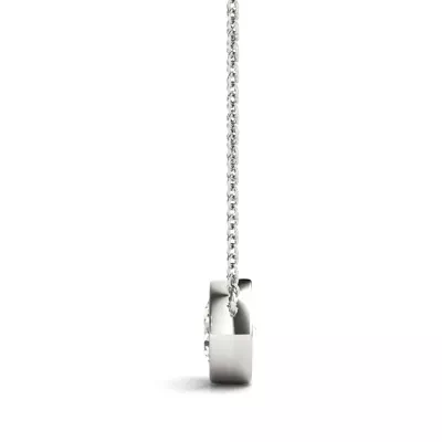 Kalista Bezel Diamond Pendant