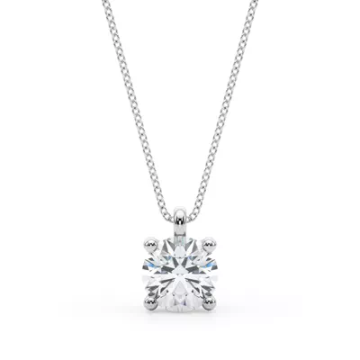 Reislin Traditional Solitaire Diamond Necklace