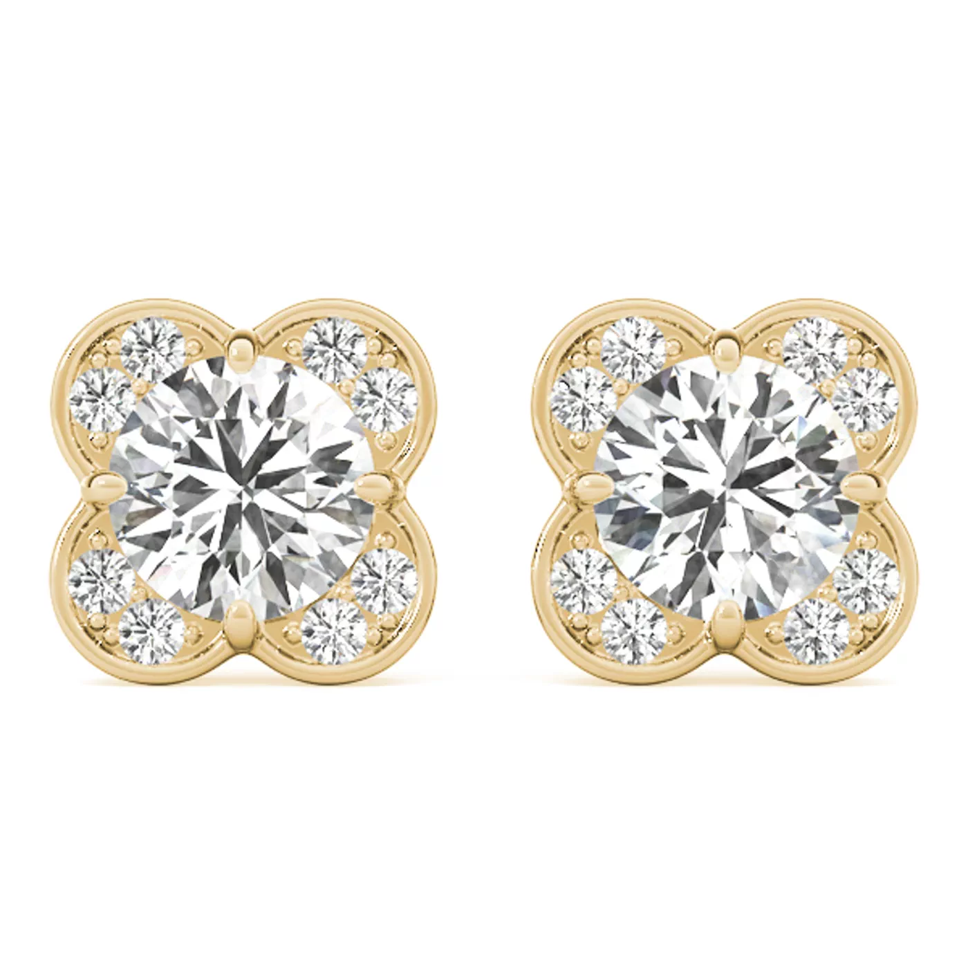 Butterfly Halo Earrings