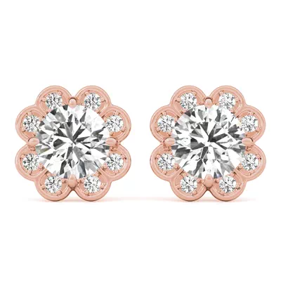 Blooming Halo Earrings