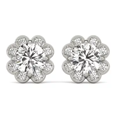 Blooming Halo Earrings
