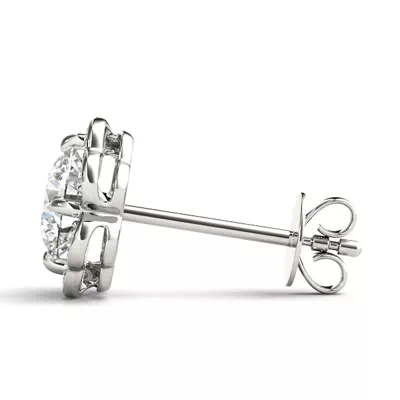 Blooming Halo Earrings