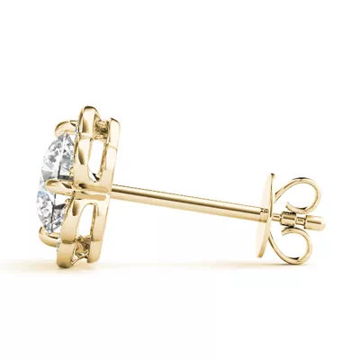 Blooming Halo Earrings