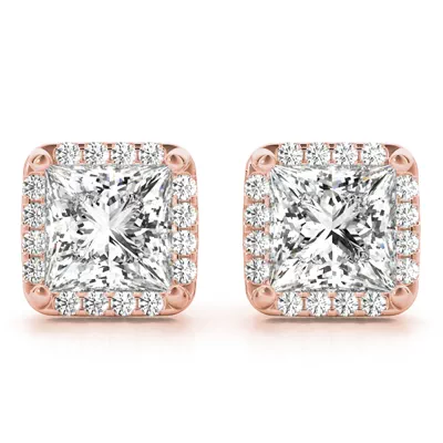 Luanne Halo Earrings