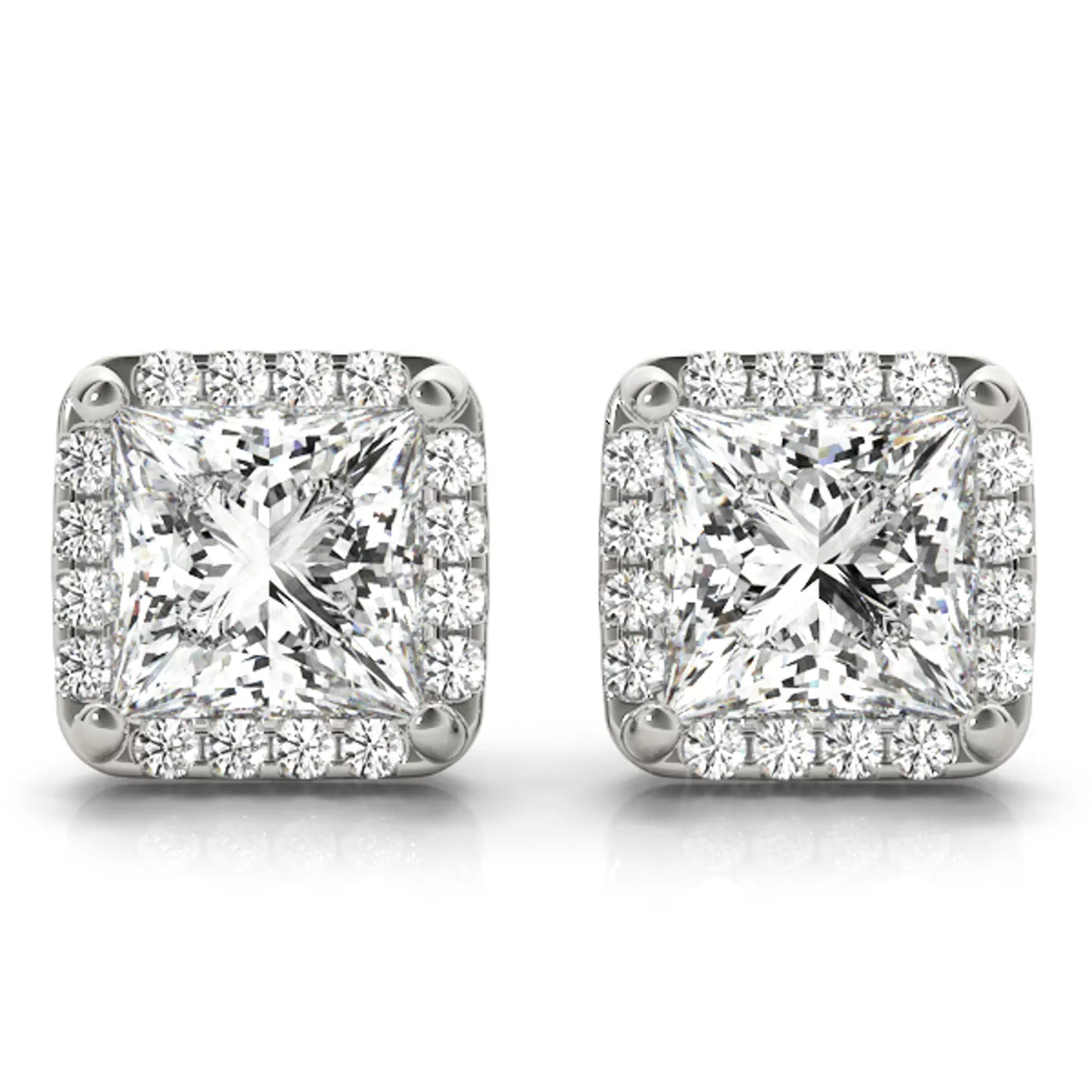 Luanne Halo Earrings