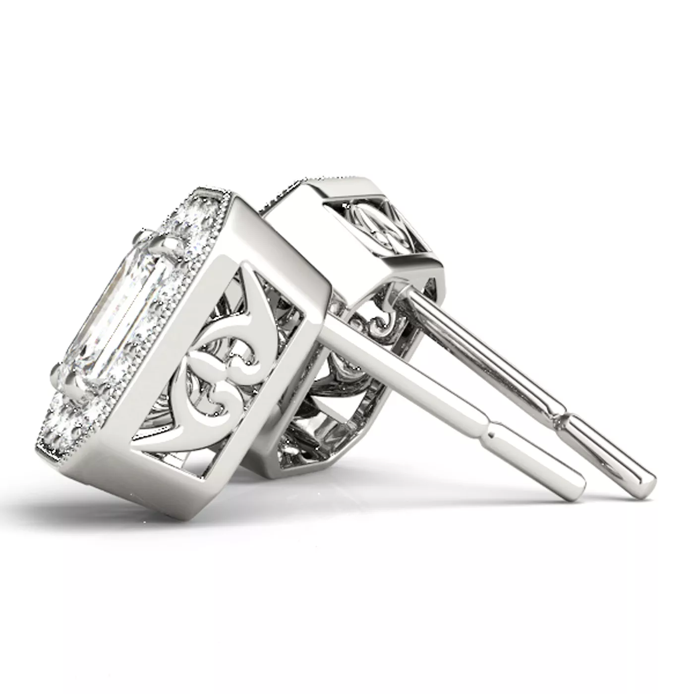 Nadine Halo Earrings