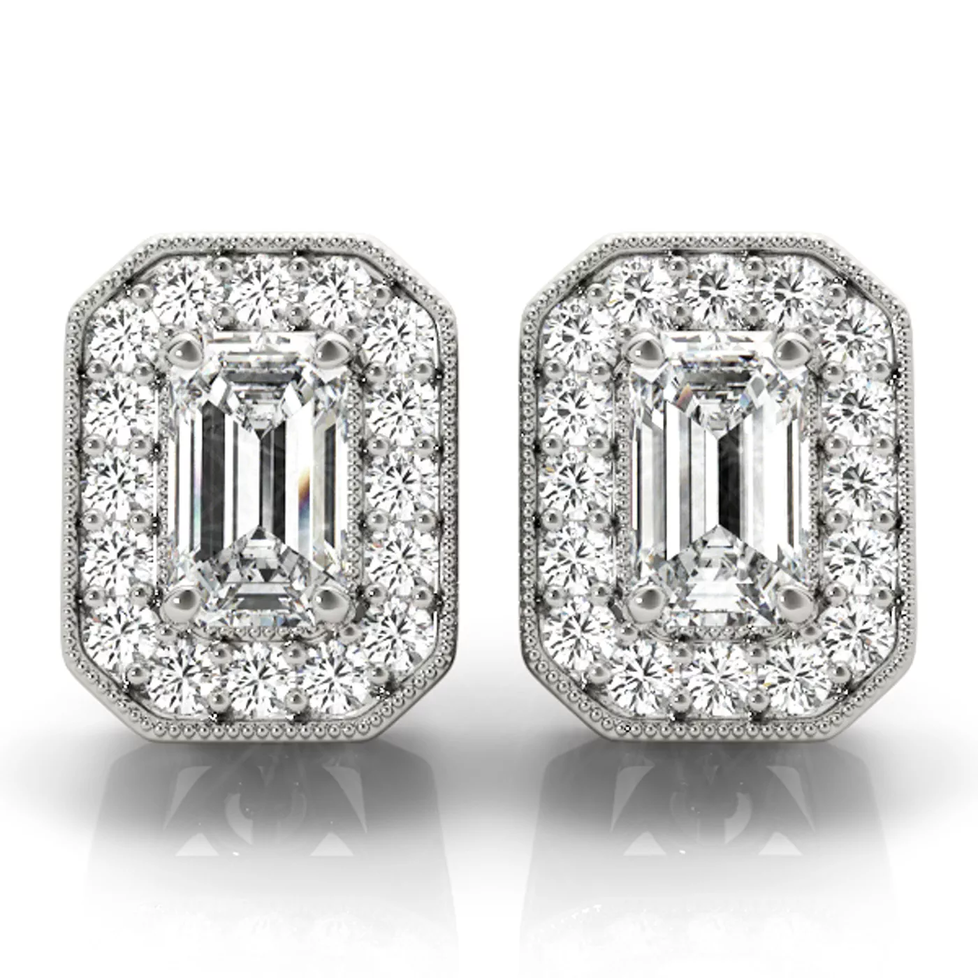 Nadine Halo Earrings