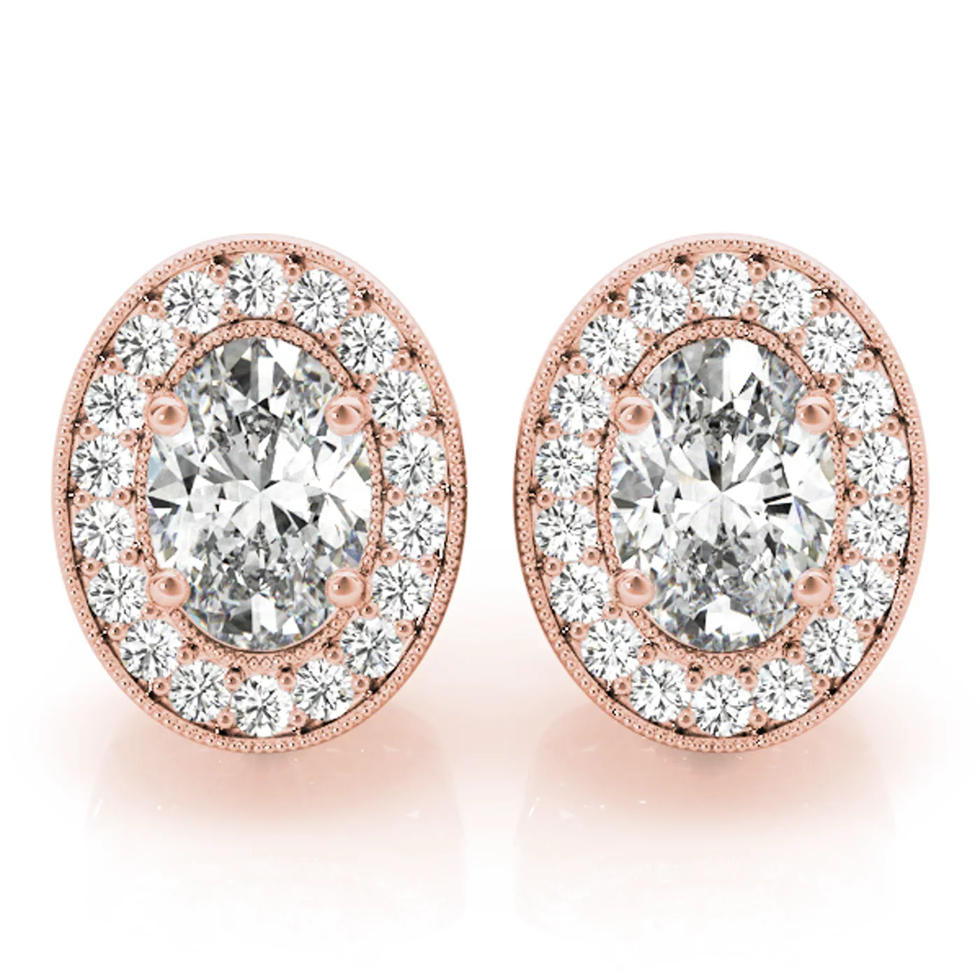 Nadia Halo Earrings