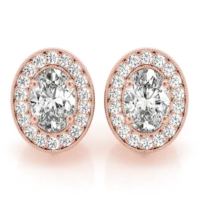 Nadia Halo Earrings