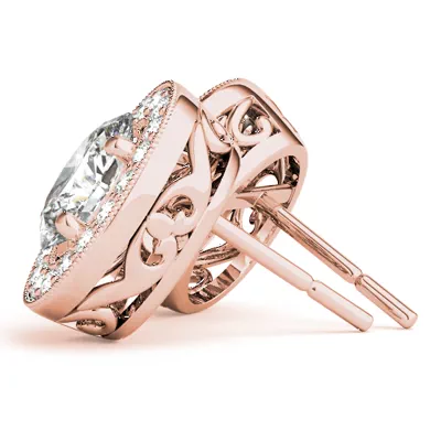 Nadia Halo Earrings