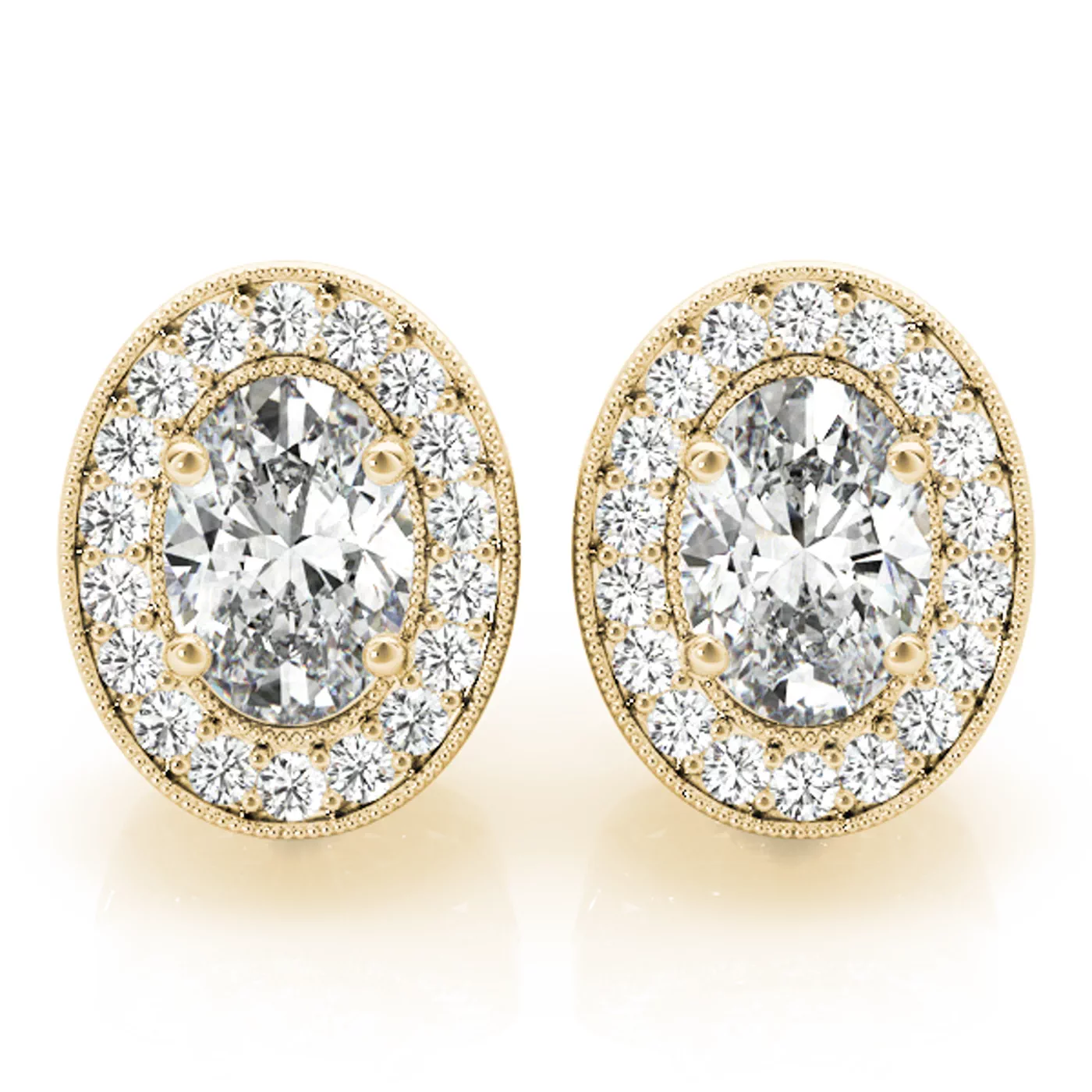 Nadia Halo Earrings