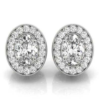 Nadia Halo Earrings