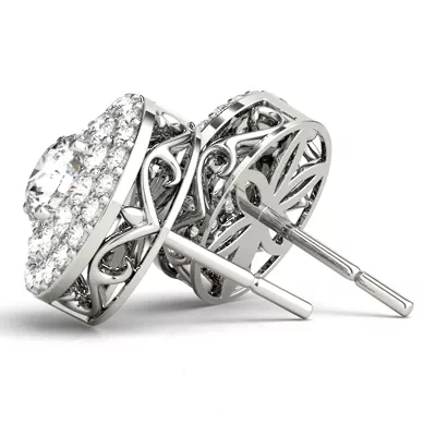 Arzu Double Halo Earrings