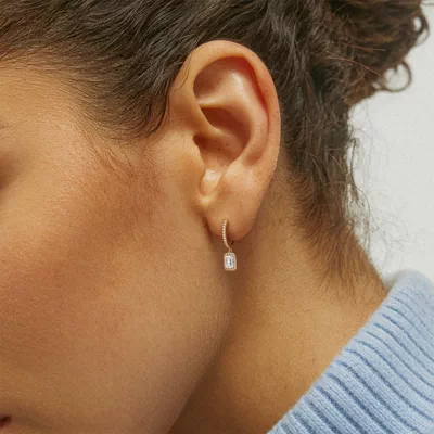 Patricia Drop Halo Earrings