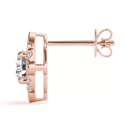 Diane Halo Earrings
