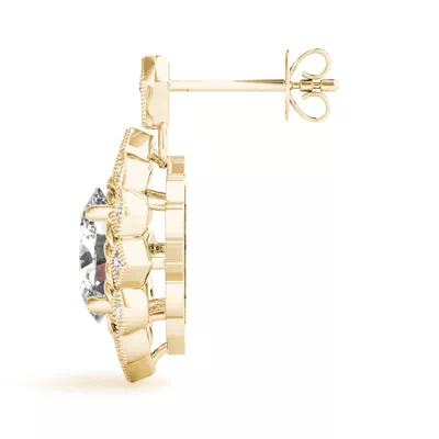 Charleston Vintage Halo Earrings