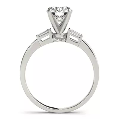 Amora Three Stone Engagement Ring