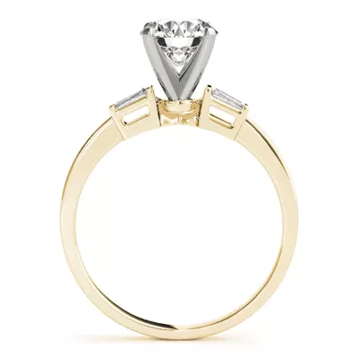 Amora Three Stone Engagement Ring