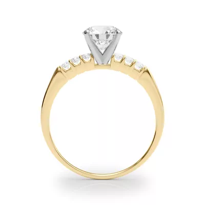Juno Shared Prong Engagement Ring